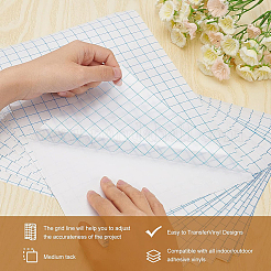 ПВХ прозрачная самоклеящаяся пленка для переноса DIY-WH0001-91