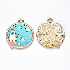 Подвески из эмали и сплава&nbsp;X-ENAM-N054-003