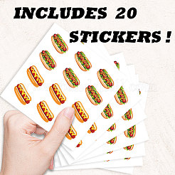 Самоклеящиеся бумажные декоративные наклейки&nbsp;DIY-WH0562-082