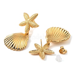 Серьги-гвоздики из нержавеющей стали 304&nbsp;STAS-Z101-06G