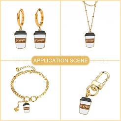 Подвески из эмали и сплава&nbsp;ENAM-CJC0002-32G