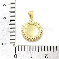 Стойки обшивки латунь микро проложить Циркон подвеску&nbsp;KK-D359-22G