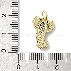 Латунные микро проложить кубического циркония подвески&nbsp;KK-A278-14G