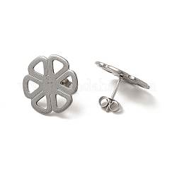 Фурнитура для сережек-гвоздиков из нержавеющей стали 201 STAS-D244-30P