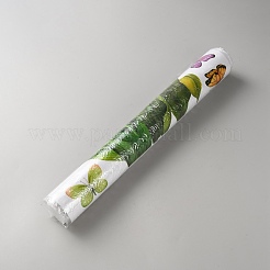 Прямоугольник с рисунком тюльпана водонепроницаемые наклейки на окна из ПВХ&nbsp;AJEW-WH20067-030