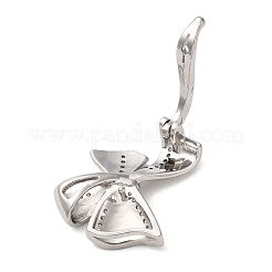 Латунные микро проложить кубического циркония кулон поручительств KK-D378-16P