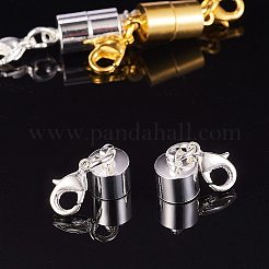 20 комплект 2-х цветных латунных магнитных застежек KK-SZ0003-99