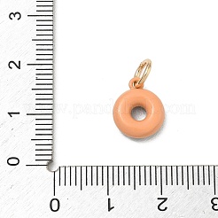 Lackiert Messing Anhänger / charms&nbsp;KK-CBAEB58-03B