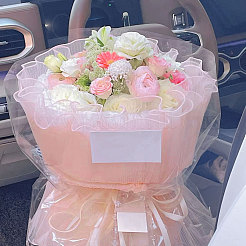 Плиссированная марлевая лента из органзы&nbsp;LS-OCOR-WH0070-106A