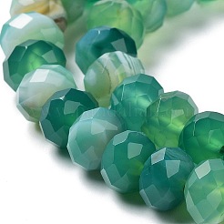 Натуральный полосатый агат / полосатые агатовые бусы G-E605-A02-02C