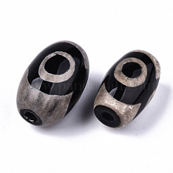 Тибетского стиля бусы дзи TDZI-N001-012