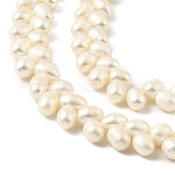 Нити из натурального культивированного пресноводного жемчуга PEAR-B004-11A-01A