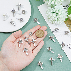 24шт брошь из сплава «религия» JEWB-FH0001-62