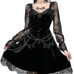 Цепочки из сплава в виде звезд с кисточками&nbsp;FS-WG240A3-01