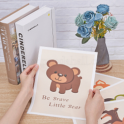 Холст висит картина HJEW-CN0001-03A