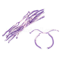 Fabricación de pulseras con hilo de nailon.&nbsp;AJEW-TAC00103