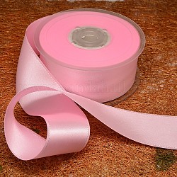 Ripsband für Hochzeit Festivaldekoration, rosa, 1-1/2 Zoll (38 mm), etwa 100 yards / Rolle (91.44 m / Rolle)