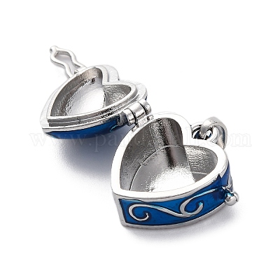 Латунь эмаль Locket подвески KK-F894-15P-1