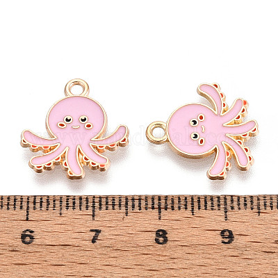 Подвески из сплава морских животных с эмалью ENAM-T022-34A-1