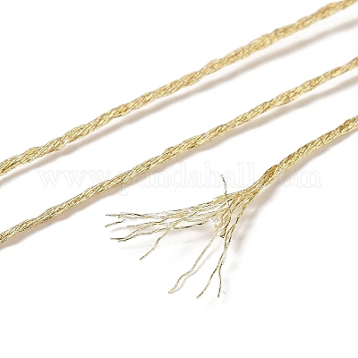 10 моток двухслойной мулине из металлизированного полиэстера для вышивания OCOR-Q057-A14-1