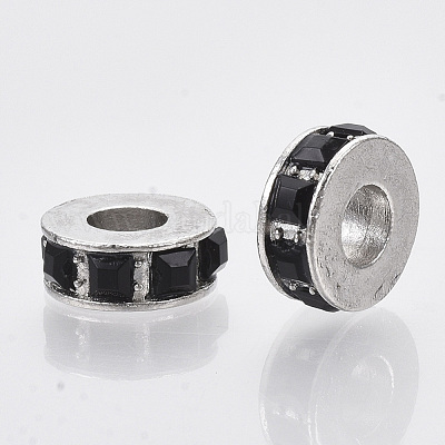 Сплавочные европейские бусины MPDL-N038-01-1