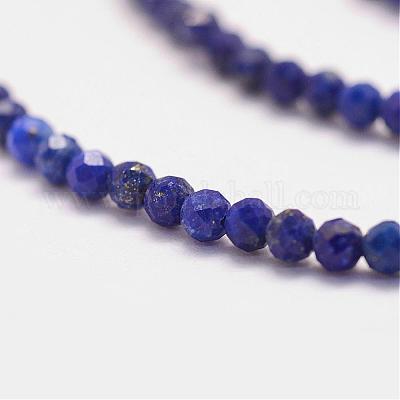 Natürliche Lapislazuli Perlenstränge&nbsp;G-P279-53-2mm-1