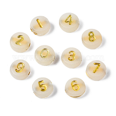 Светящиеся акриловые бусины MACR-S273-66-1