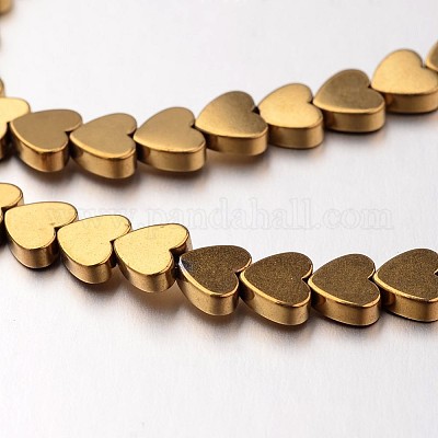 Гальванизировать немагнитных синтетический гематит нитей бисера X-G-F300-23C-03-1