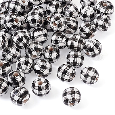 Натуральные деревянные бусы&nbsp;WOOD-TAC0010-05A-1