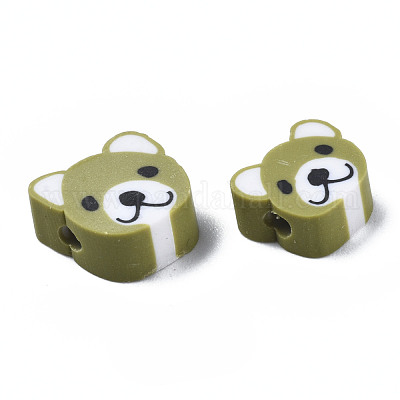 Бусины из полимерной глины  CLAY-S096-004I-1