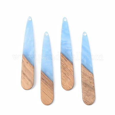 Подвески из смолы и ореха X-RESI-S389-039A-1