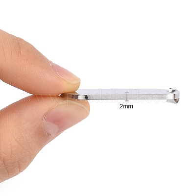 Подвески из нержавеющей стали 304 с защитой от потускнения STAS-I311-03A-P-1