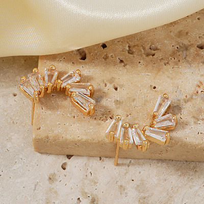 Латунь серьги&nbsp;DA2780-1-1