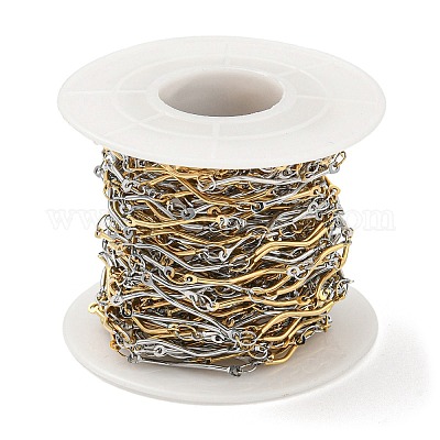 Ионное покрытие (ip) 304 нержавеющая сталь волнообразные звенья цепи CHS-M005-10GP-1