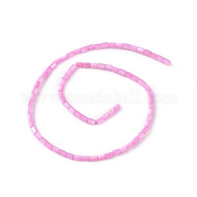 Натуральные пресноводные окрашенные бусы из ракушек SHEL-M018-12-10-1