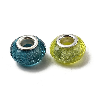 Бусины из смолы европейского стиля RESI-C063-01C-1