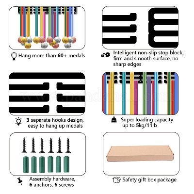 Железная вешалка для медалей IFIN-WH20005-016-1