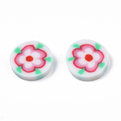 Кабошоны из полимерной глины ручной работы CLAY-N006-54-1