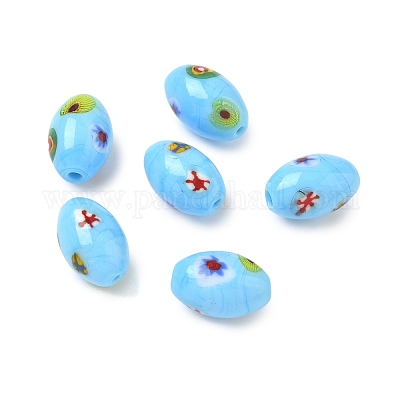 Стекло ручной работы тысячецветник бисера LAMP-U004-02D-1