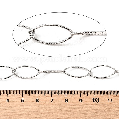 Овальные звенья цепи из нержавеющей стали 304 CHS-C018-01B-P-1