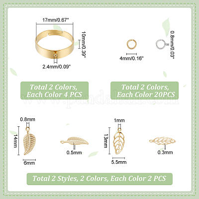 Набор для самостоятельного изготовления колец-подвесок DIY-UN0004-89-1