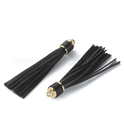 PU-Leder Quaste große Anhänger&nbsp;FIND-WH0111-235-1
