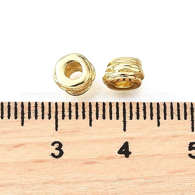 Латунные бусины KK-V011-09G-1