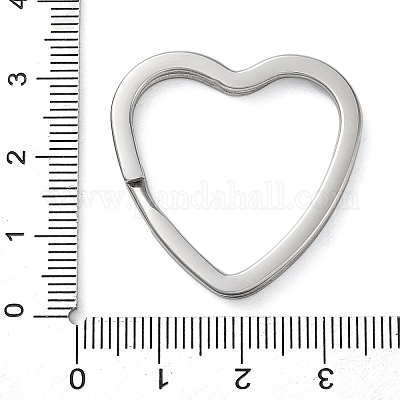 Некорневая застежка для брелока из нержавеющей стали 304 STAS-N104-04P-1