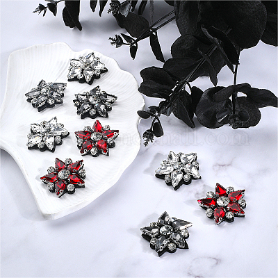 9 шт. аппликации в виде звезд 3 цветов&nbsp;PATC-GF0001-40-1