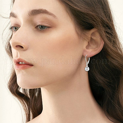 1 комплект из 925 серег с застежкой-русалкой из стерлингового серебра FIND-BBC0015-89-1