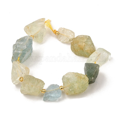 Необработанные необработанные бусины из натурального флюорита G-Z087-B15-1