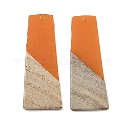 Подвески из смолы и ореха RESI-XCP0002-16A-1