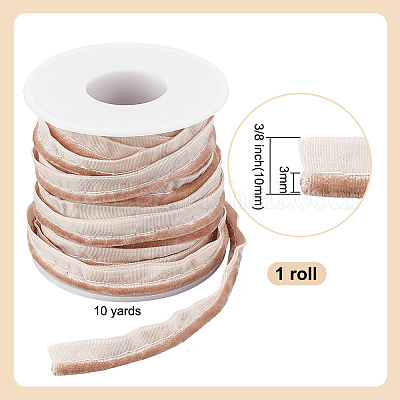 10 ярд бархатных лент OCOR-DR0001-10C-1