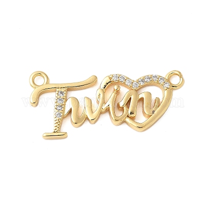 Латунные микропрозрачные кубические циркониевые соединения KK-D357-03A-G-1